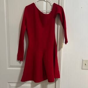 Oscar de la Renta Red Dress